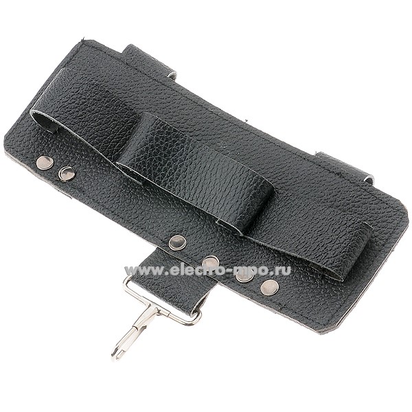 И9347. Подвеска открытая с карабином натуральная кожа (Москва)