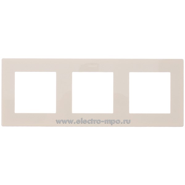 Ю7196. Рамка-3 Simon24 2400630-031 слоновая кость (Simon)