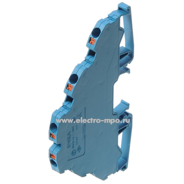 Клемма OPK-3K 1020158/1855 трехуровневая пружинная синяя 2,5мм2 24А ...