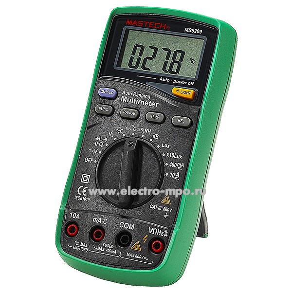 И48. Профессиональный 13-2087 мультиметр MS8209 (Mastech)
