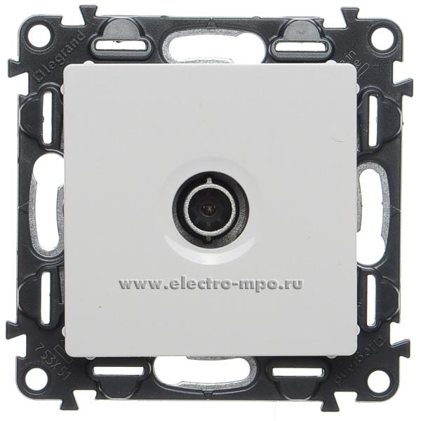 Р7133. Механизм Valena Life 753451 TV розетки конечной-звезда 2400МГц с/п белый (Legrand)