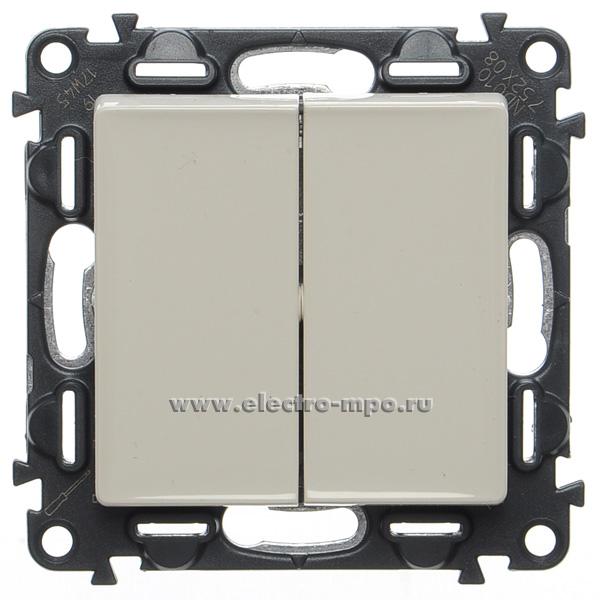 Р7160. Механизм Valena Life 752508 переключателя 2кл. с/п слоновая кость (Legrand)