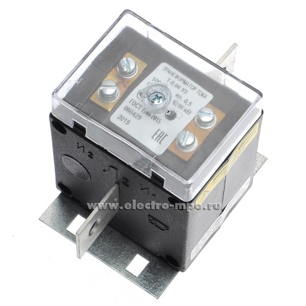 Б3965. Трансформатор тока Т-0,66-50/5-0,5-10ВА с шиной (Самарский трансформатор)