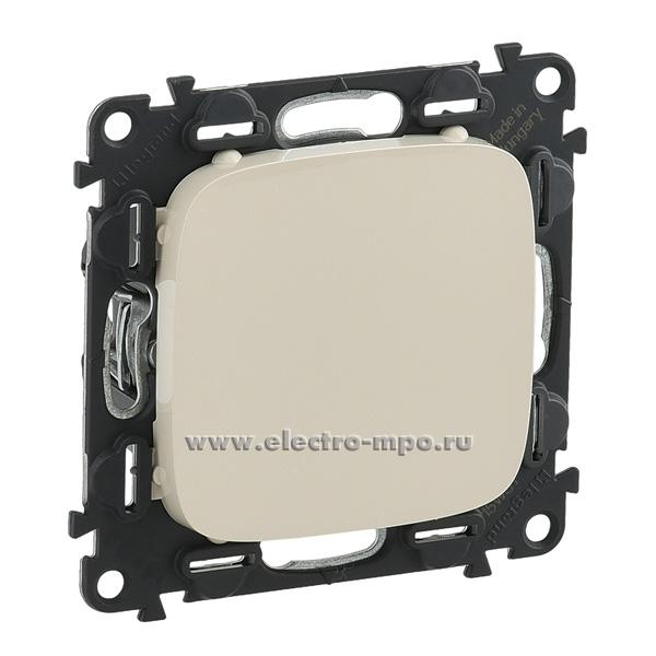 Р7361. Заглушка Valena Allure 755186 декоративная с суппортом с/п слоновая кость (Legrand)