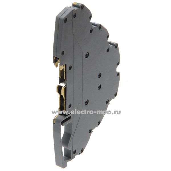 Клемма OPK-3K 2,5 1020174/1872 трехуровневая пружинная серая 2,5мм2 24А ...