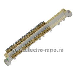 Э1692. Блок шин ноль ZK131 на 19 присоединений 80А для боксов AI10N AI11N (ABB)