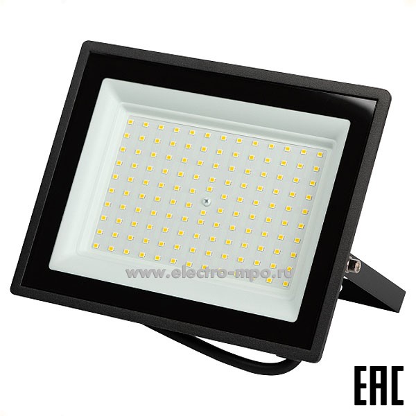 С02. Прожектор Б0067693 LPR-023-0-40K-100 220В 100Вт 4000К 8000Лм светодиодный IP65 (ЭРА)