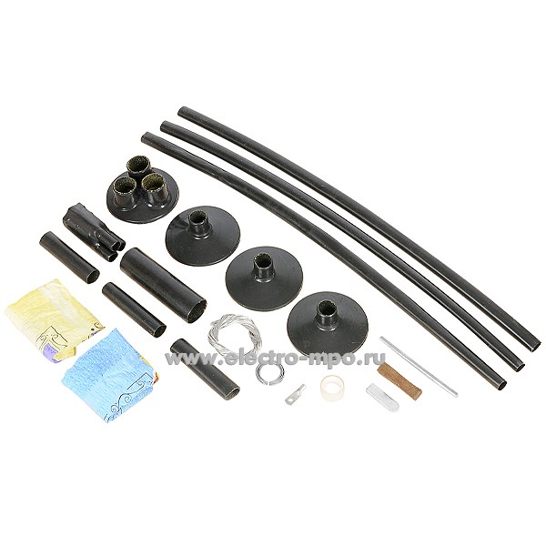 М4004. Муфта 1КНТп-4М конц. термоусаж. 1кВ,4х(16-25) бум. из-я, броня (Термофит С.-Петербург)