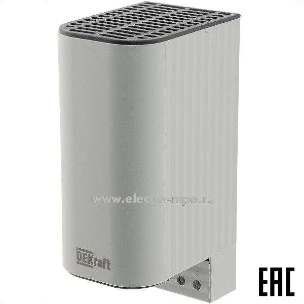 Б3668. Нагреватель НР-301-150-230-К  35217DEK 150Вт AC 250В с кожухом для электрощитов (DEKraft)