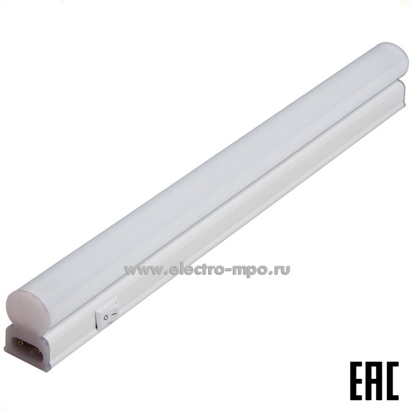 С17. Светильник 415002 GT5B-300-5-IP40-6  5Вт 6500К 500Лм светодиодный с выкл. IP40 (General)