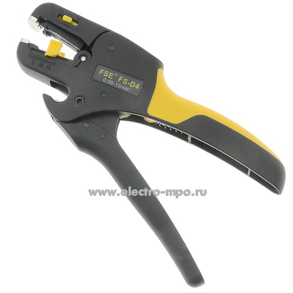 И5783. Инструмент FS-D4 для снятия изоляции проводов 0,08-10 кв.мм (FSE Китай)