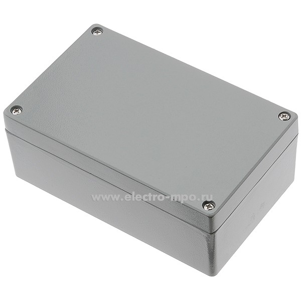 К0982. Коробка H9-C160 алюминиевая 160x100x60мм IP66 (Электромонтаж)