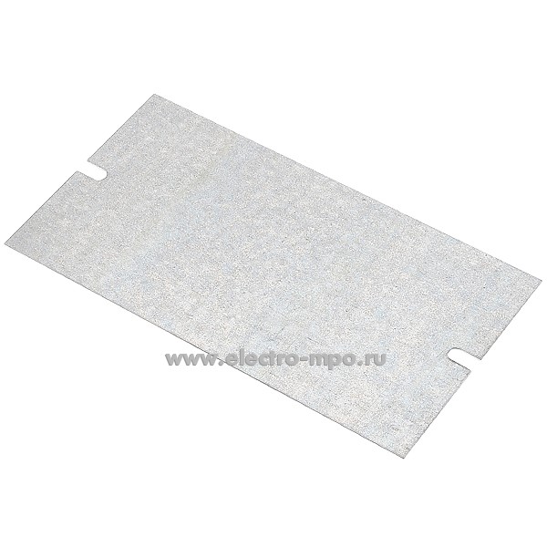 К1214. Крышка 130х70мм для монтажной коробки, металлическая оцинкованная (Россия)