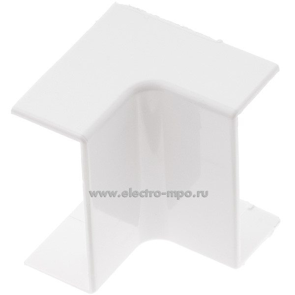 Д6283. Угол внутренний УВН-40х16 белый (Рувинил)