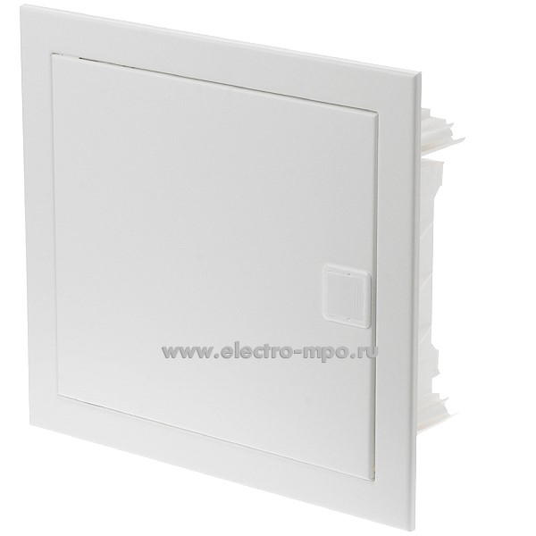 Е6415. Бокс 1101025 ECG14 встраиваемый 12+2 модулей с белой метал. дверью и шиной N PE IP40 (ETI)