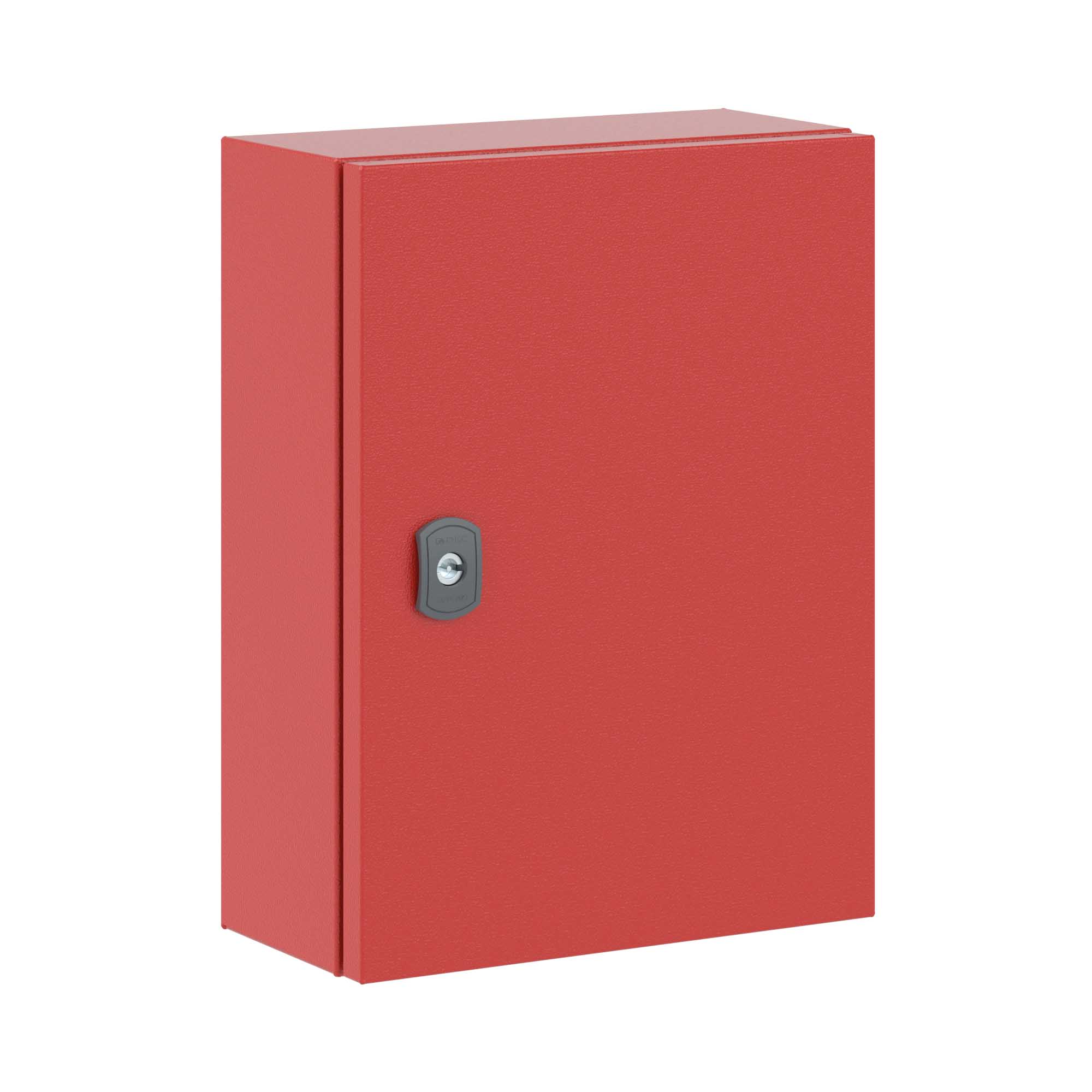 Е89. Корпус R5ST0431-RAL3020 навесной ST с М/П ВxШxГ 400x300x150 мм, RAL3020,  (ДКС)