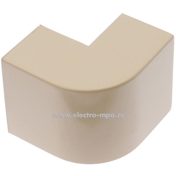 Д6787. Угол внешний УВШ-40х25-27М бежевый (Рувинил)