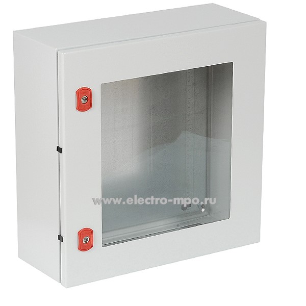 Е8995. Шкаф STX R5STX0552 навесной IP66 500х500х200 с прозрачной дверью и монтажной платой (ДКС)