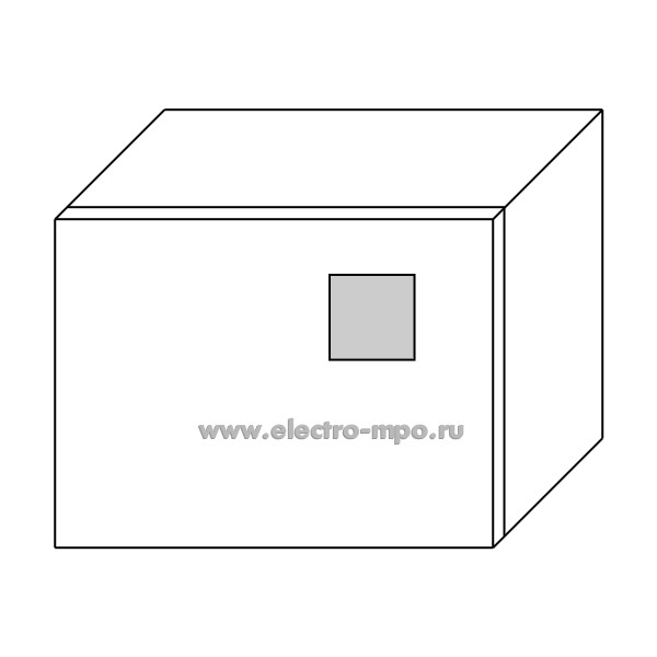 Б05. Корпус 500S M2.1 350х284х115 IP41 УХЛ3 R6 1ф сч. DIN, макс. 6 мод. 52004 (Щитэлектрокомпле