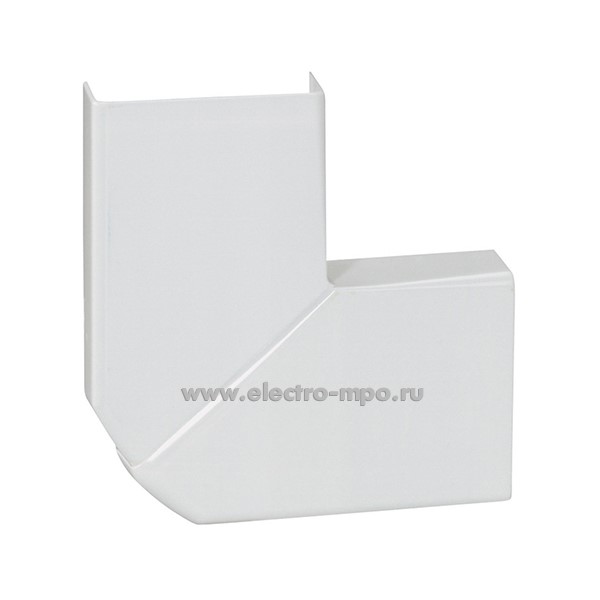 61150. Д1150 Угол 030303 плоский для мини-плинтуса DLPlus 75х20мм (Legrand)
