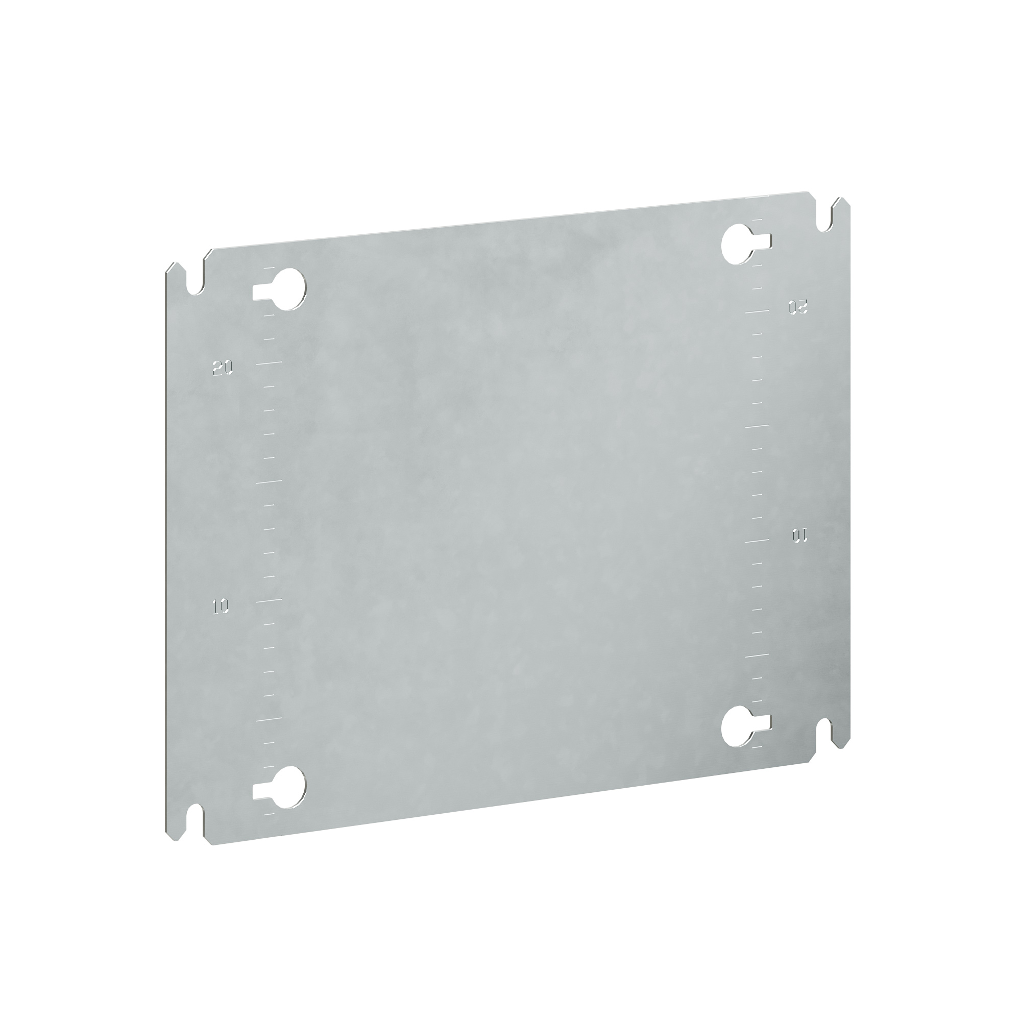 Е89. Плата R5ST034MP монтажная для навесных корпусов ВхШ 300х400  (ДКС)