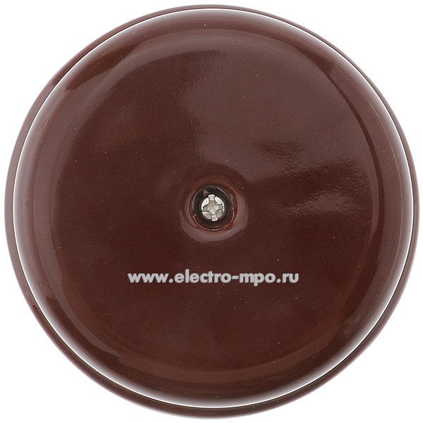 К1304. Коробка Retrika RR-09012 распаечная керамика  D=78мм Н=35мм IP20 коричневая (Китай)