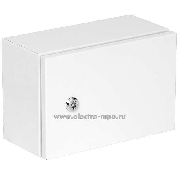 Б0109. Шкаф 401R R6 200х300х150мм белый с монтажной платой без реек 45019 (Щитэлектрокомплект Москва)