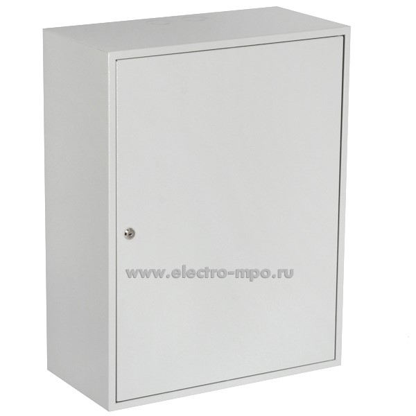 Б0110. Шкаф 409F R5 1.0 650х500х250мм светло-серый 47097 с монтажной платой без реек (Щитэлектрокомплект)