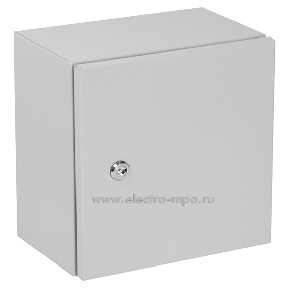 Б0118. Шкаф 402R R5 300х300х200мм светло-серый с монтажной платой без реек 45027 (Щитэлектрокомплект)