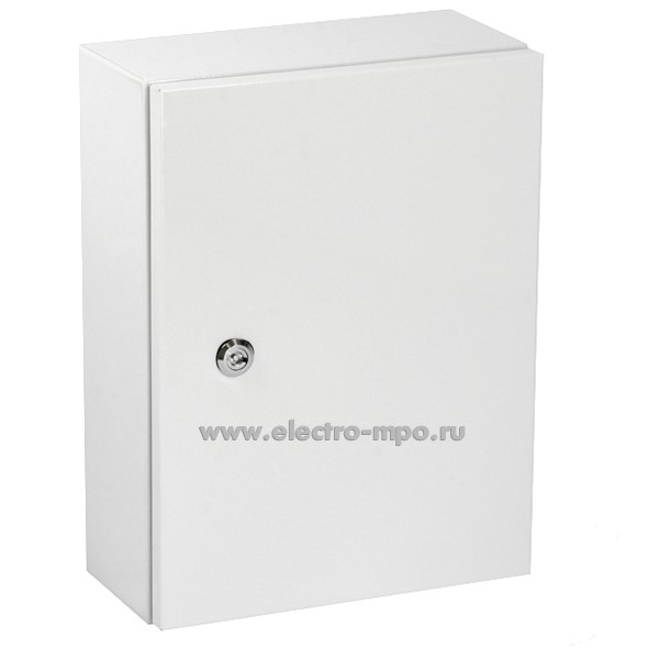 Б0125. Шкаф 403R R6 400х300х150мм белый 45039 с монтажной платой без реек (Щитэлектрокомплект Москва)