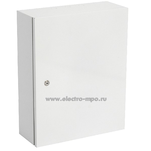 Б0138. Шкаф 406S R6 500х400х155мм белый с монтажной платой без реек 42069 (Щитэлектрокомплект Москва)