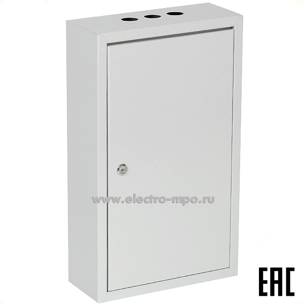 Б0147. Шкаф ЩПН-з 351 520х310х130мм светло-серый с монтажной платой без реек 17-005 (Элма С-Петербург)