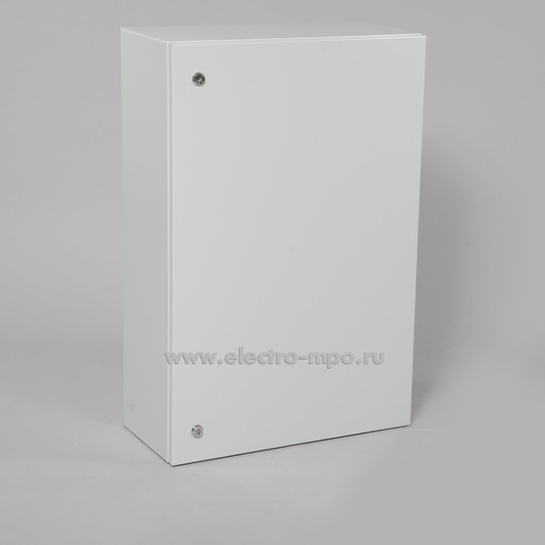 Б0174. Шкаф 411R R5 900х600х280мм светло-серый с монтажной платой без реек 45117 (Щитэлектрокомплект Моск