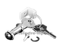 Б2664. Замок 12866 с ключом для боксов Polycarbonate Europa (АВВ)