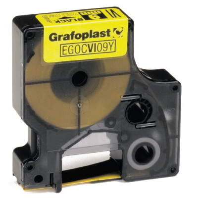 М49. Картридж GRCHS09W термо трубка 09мм х 1,5м  (ДКС)