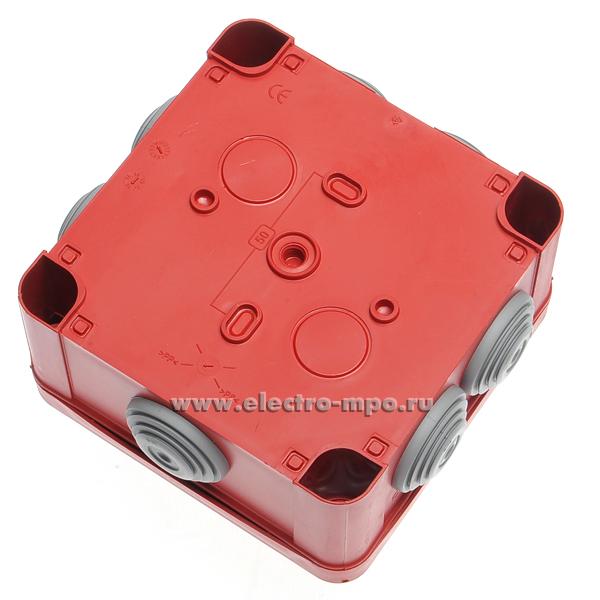 Коробка Mureva ENN05165 распаечная с сальниками 105х105х55 IP55 красная ...