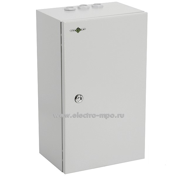 Б0750. Шкаф ОЩН352 IP66 500х300х210мм светло-серый с монтажной платой 6-007 (ЭЛМА С-Петербург)