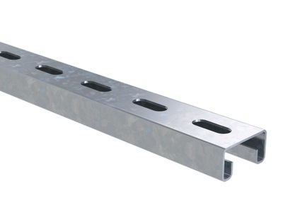 М24. С-образный BPL2104HDZ профиль 41х21, L400, толщ.1,5 мм, горячеоцинкованный (ДКС)