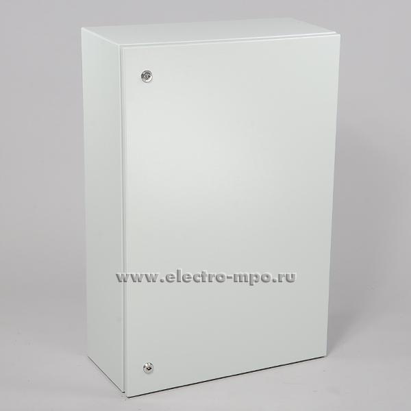 Б0767. Шкаф 411Rx R5 IP66 900х600х280мм светло-серый с монтажной платой 46117 (Щитэлектрокомплект Москва)