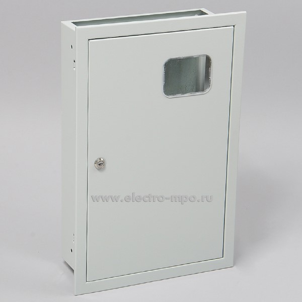Б1016. Шкаф 501Sv R5 2.0 535х350х135мм светло-серый под 1 фаз. счетчик и 19 мод.51015 (Щитэлектрокомплект)