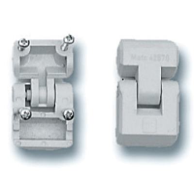 Е10. Стандартные 502001 петли для крышек высотой 35 мм корпусов RAM box, 1 комплект= 2  (ДКС)