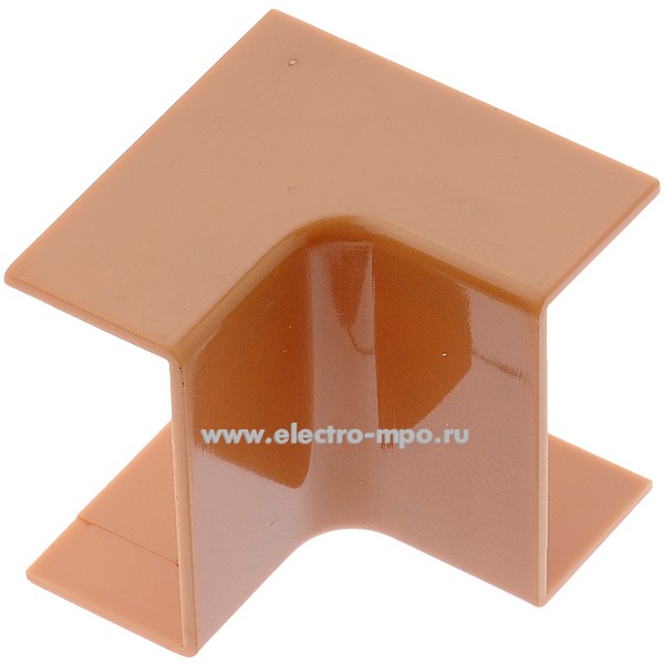 Д6634. Угол внутренний УВН-32х16-К коричневый (Рувинил Москва)