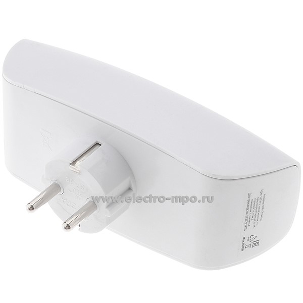 Тройник SP-3e-W C0045529 \"евро\" белый (ЭРА)