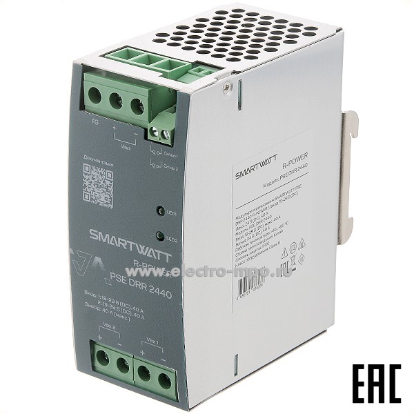 Б5232. Модуль резервирования PSE DRR 2440 Мощность 960Вт выход 24В пост. тока 40А (SMARTWATT)