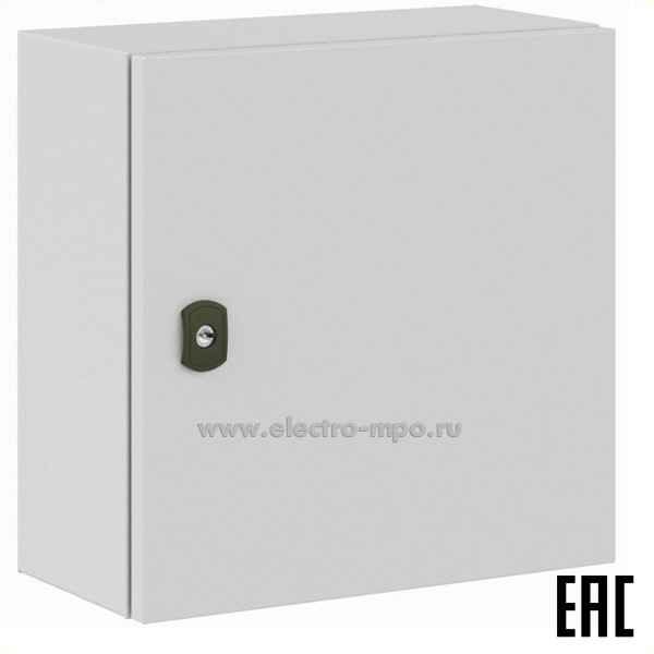 Е9107. Шкаф ST R5ST0442-OUTDOOR навесной IP66 400х400х200 с монтажной платой без реек (ДКС) Е9107. Шкаф ST R5ST0442-OUTDOOR навесной IP66 400х400х200 с монтажной платой без реек (ДКС)