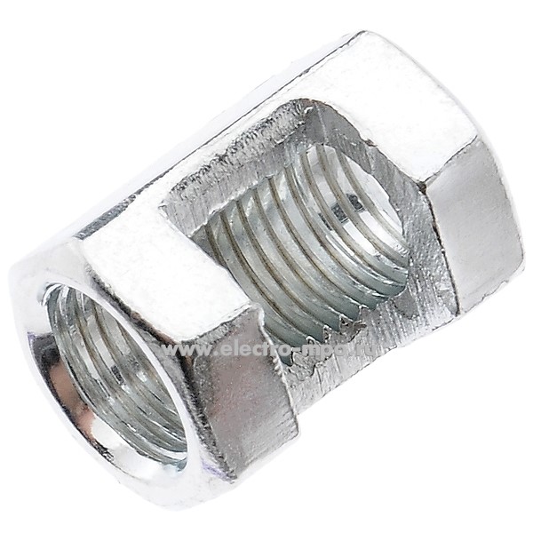 Р0938. Узел стыковочный N-CH2 шестигранный M10х1 Н=20мм для втулок сталь (Китай)