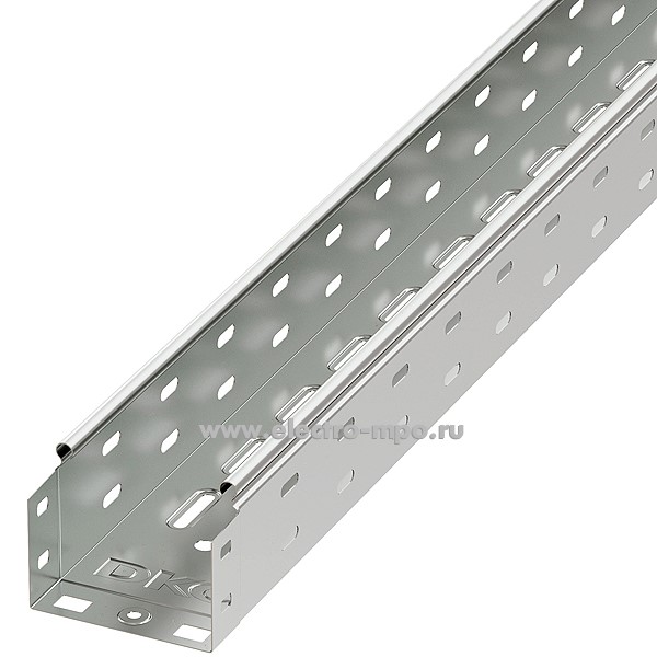 М97. Лоток 35302ZL перфорированный 100х80 L=3000, цинк-ламельный (ДКС)