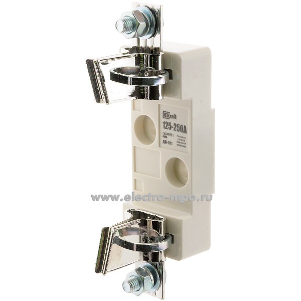 Е0650. Держатель ДП101-35-1 250А 21323DEK габарит 1 (DEKraft)