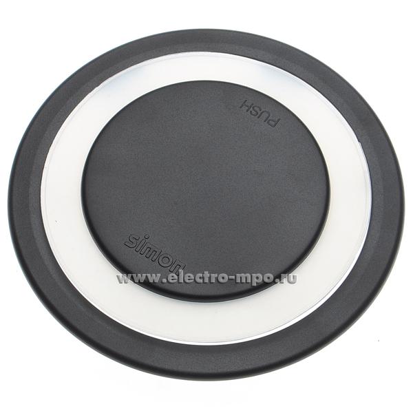 Р1786. Рамка и крышка KTLA1-14 для выдвижных блоков графит (Simon Испания)