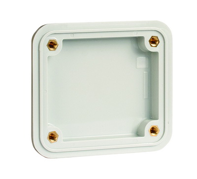 Е10. Фланцевая 501001 заглушка тип А для корпусов RAM box, 73x88  (ДКС)